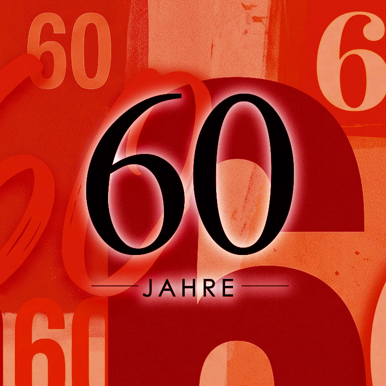 Wir feiern im Oktober unser 60 jähriges Jubiläum. Nehmen Sie an unserem Jubiläums-Gewinnspiel teil.